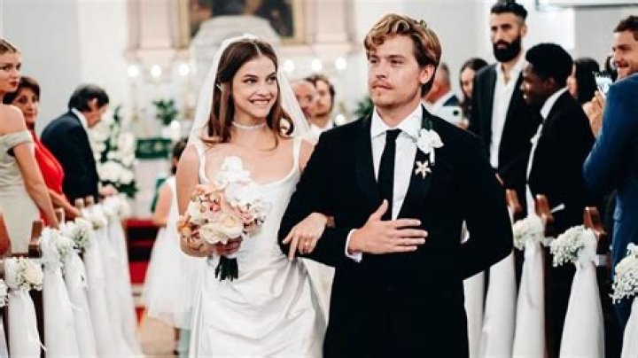 5 fashion moments you missed from Barbara Palvin and Dylan Sprouse's wedding - see photos