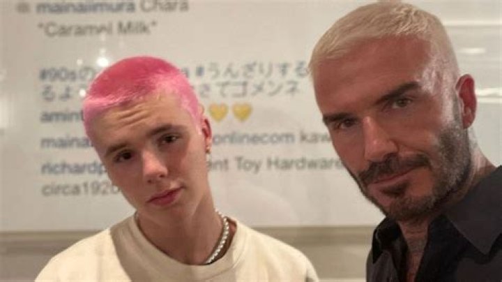 David Beckham debuts shocking peroxide blonde look – and Victoria has surprising reaction