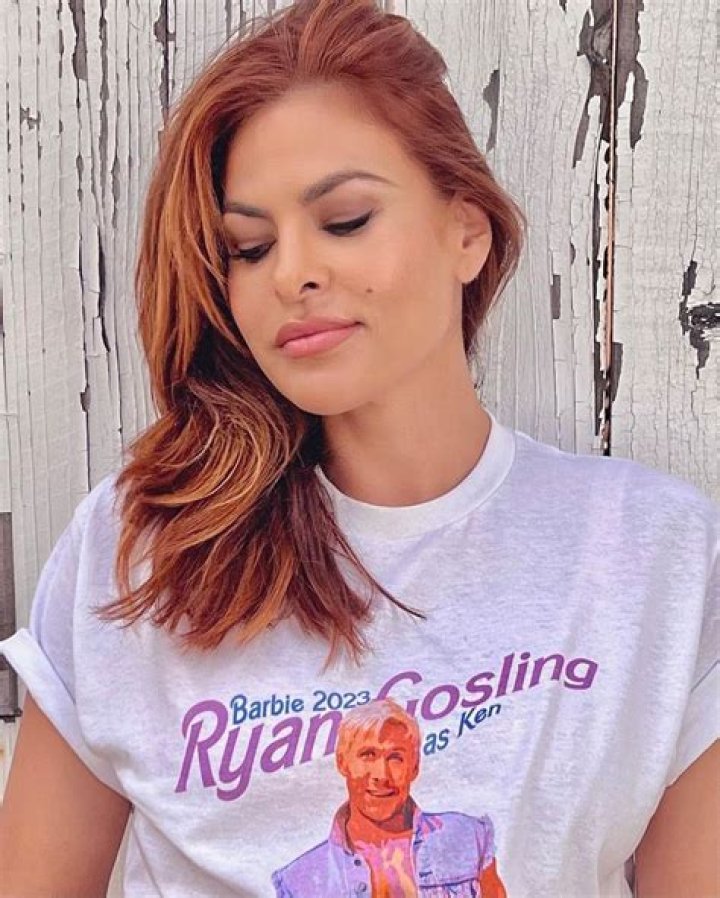 Eva Mendes makes rare public show of support for Ryan Gosling as he announces return of Ken role