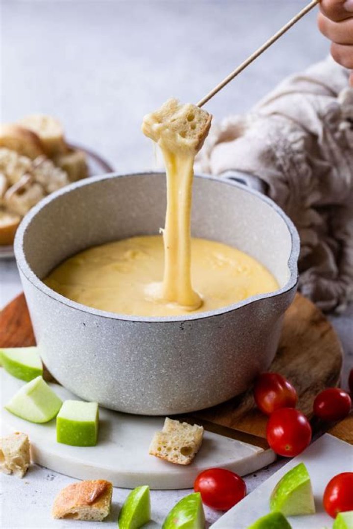 Fondues are back! Go retro with this fun cheese and vodka recipe
