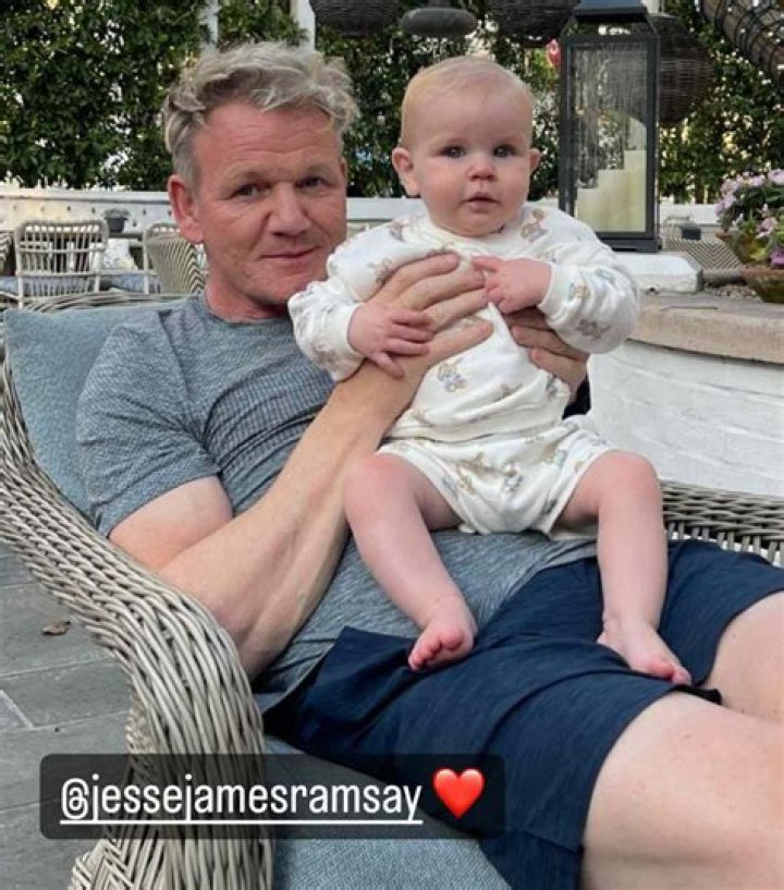 Gordon Ramsay's baby son Jesse melts hearts in rare update
