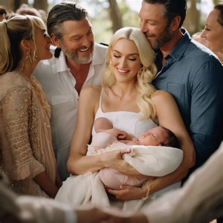 Gwen Stefani's three sons beam in first photo alongside family's new baby