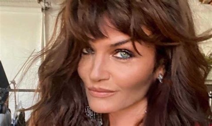 Helena Christensen causes a meltdown in low-cut bodysuit in jaw-dropping new photos