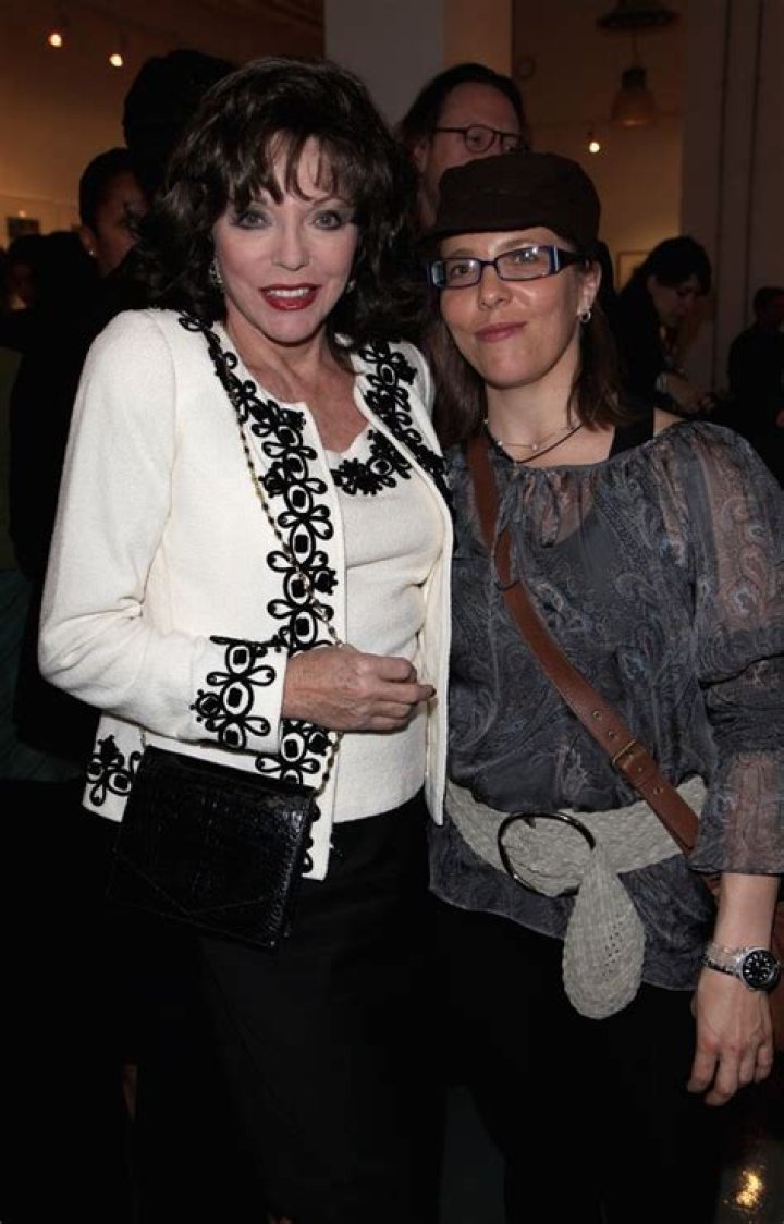 Joan Collins makes parenting confession alongside rare photo of children