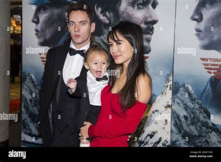 Jonathan Rhys Meyers and partner Mara Lane share first picture of their baby son