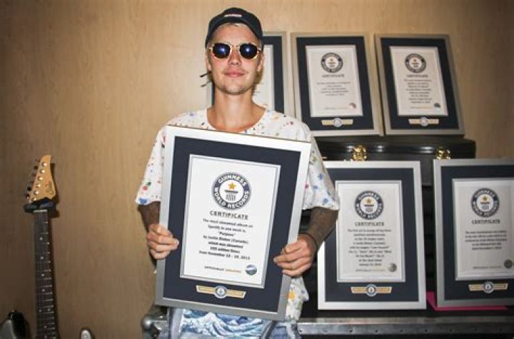 Justin Bieber lands eight Guinness world records