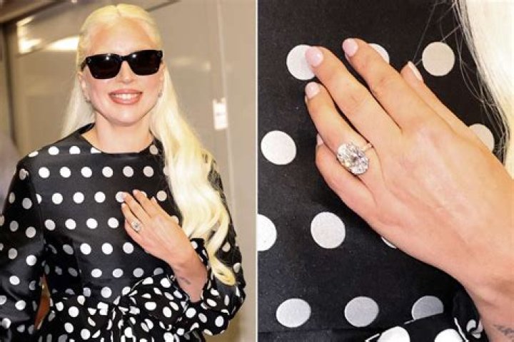 Lady Gaga sparks engagement rumors after stepping out with boyfriend Michael Polansky wearing huge diamond ring