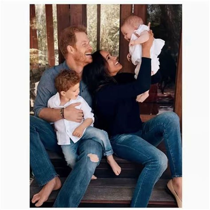 Prince Archie is dad Prince Harry’s double with cute bobble hat and red hair