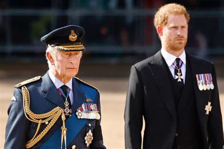 Prince Harry and Meghan Markle pictured with King Charles for the first time since Queen's death at Buckingham Palace