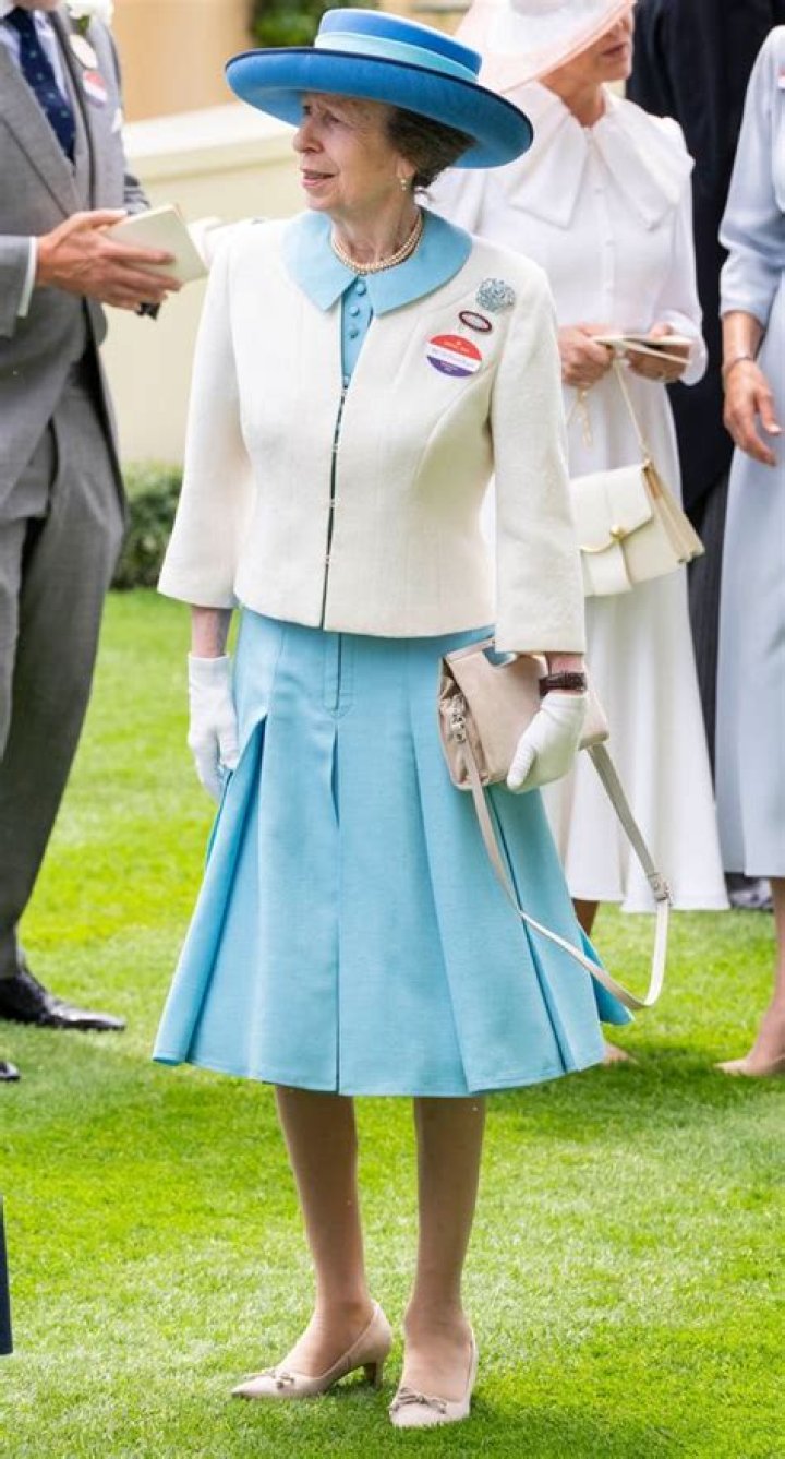 Princess Anne shocks in dress she first wore when she was 27 years old