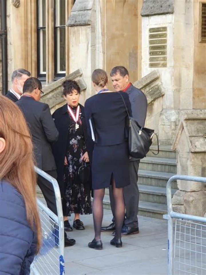 
Sandra Oh Attends Queen Elizabeth II’s Funeral With Justin Trudeau And Canadian Delegation 