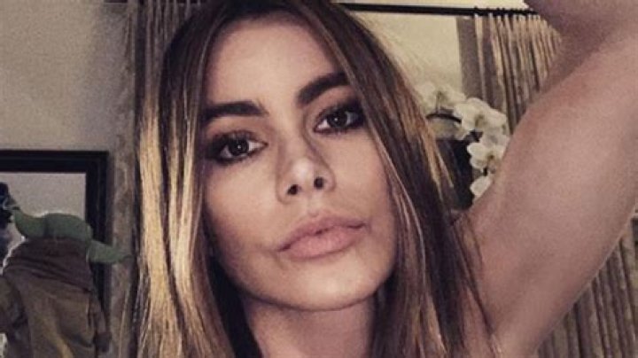 Sofia Vergara bakes cookies in underwear and heels