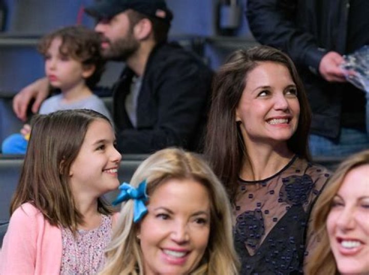 Suri Cruise rocks short-shorts and quirky footwear for New York stroll