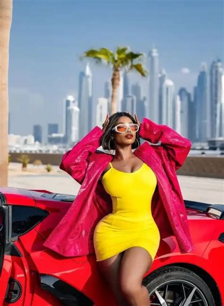 
Tacha shares lovely photos of herself in Dubai, colleague Angel Smith and fans react 