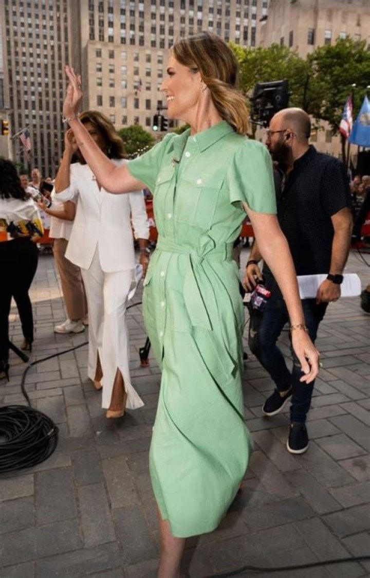 Today star Savannah Guthrie, 51, is ethereal in gorgeous green summer dress
