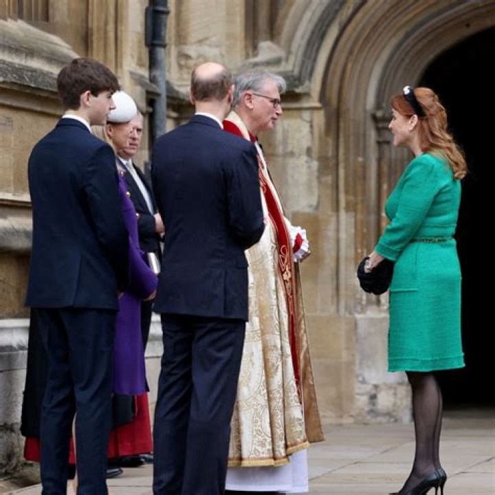 Why the royals wore green for Easter service with King Charles